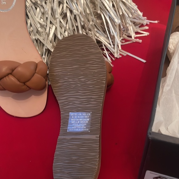 Kenneth Cole New York Braid leather sandal NIB - Picture 3 of 4